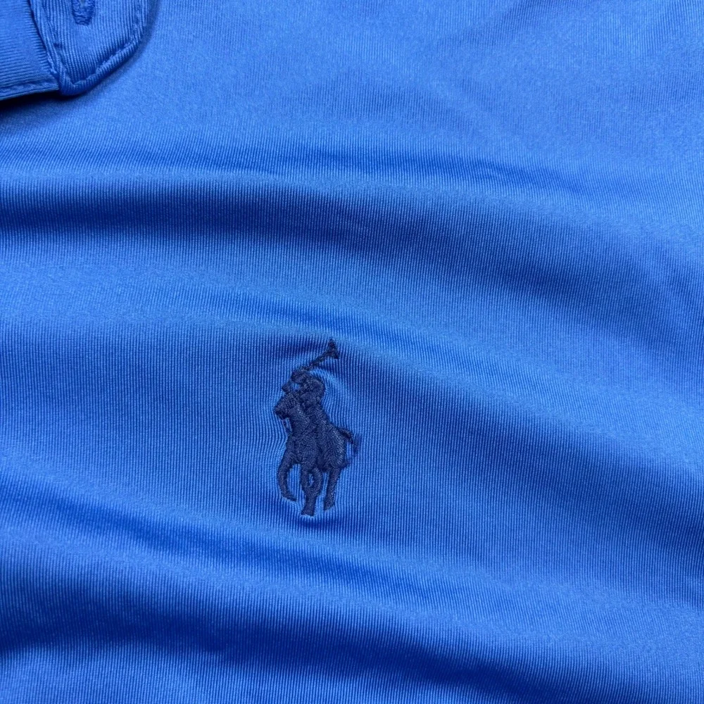 Polo Ralph Lauren Polo Mens XL Blue Performance Short Sleeve Golf Shirt